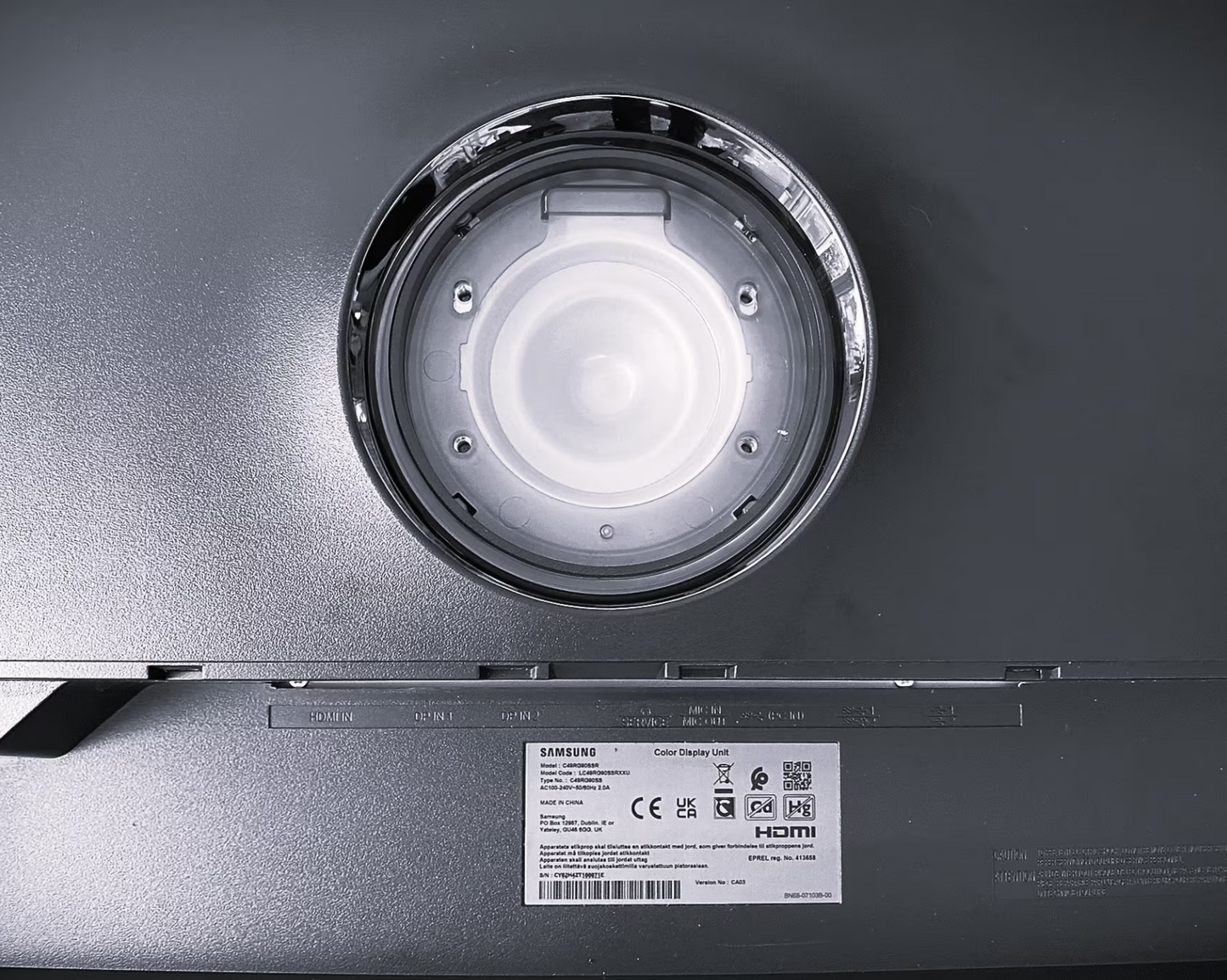 Samsung Odyssey G9 49" 57" VESA Monitor Adapter, G9 NEO, CRG9, G95T, G95A, LS49A950UIU, LF49HG90DMU, LC49RG90SSNXZA, LS57CG952NUXXU.