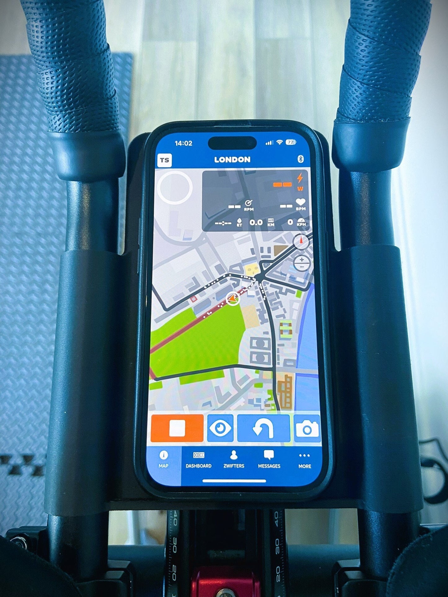 WattBike Atom Phone Holder Accessory Shelf