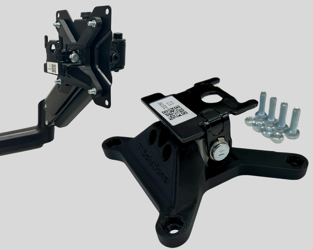 How to create an ergonomic monitor setup using a VESA mount