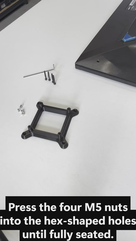 Hisense 27G5QUK PRO compatible VESA Adapter 75mm to 100mm